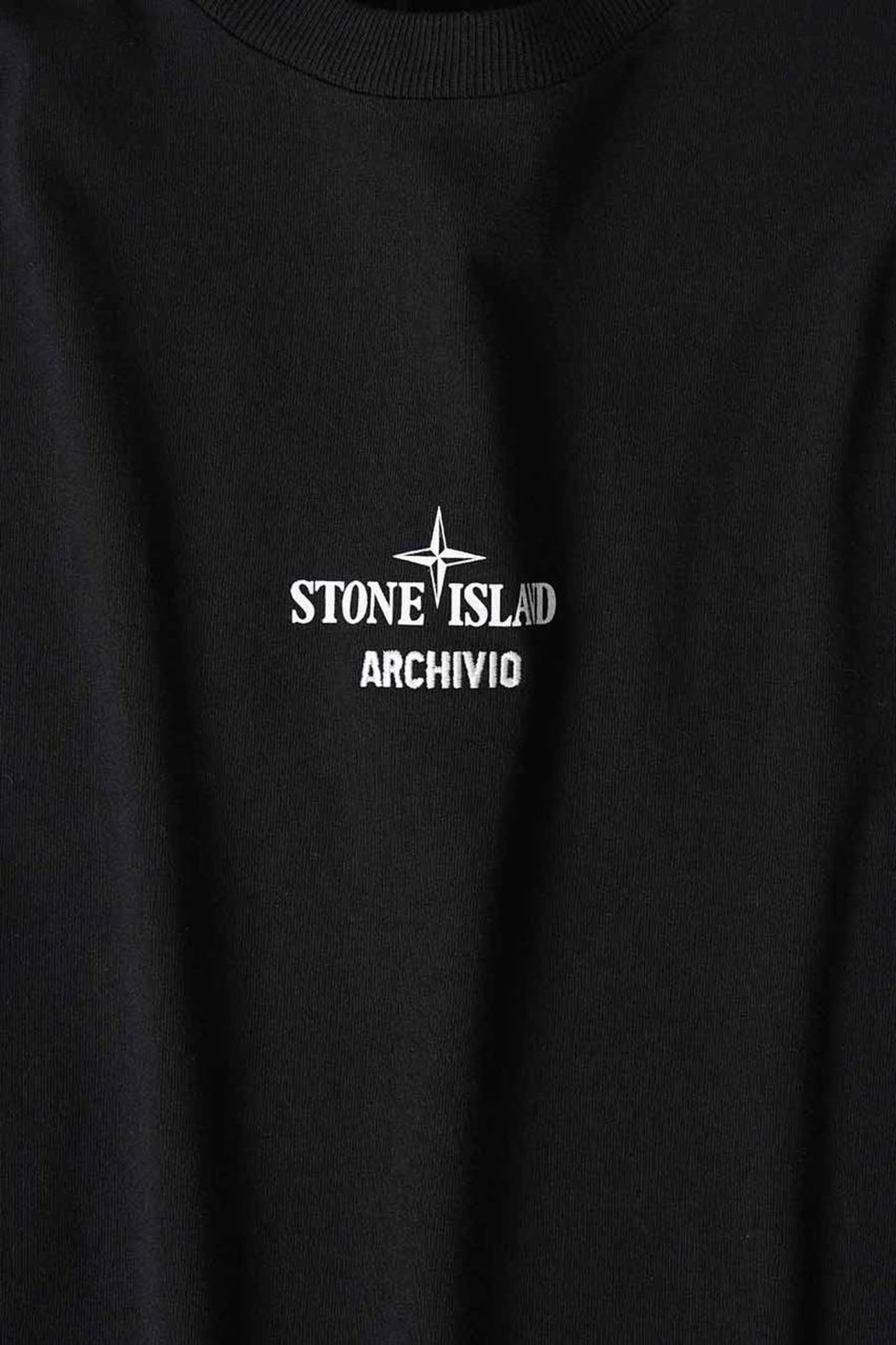 Stone Island Archivio Lino Watro T-Shirt – Black