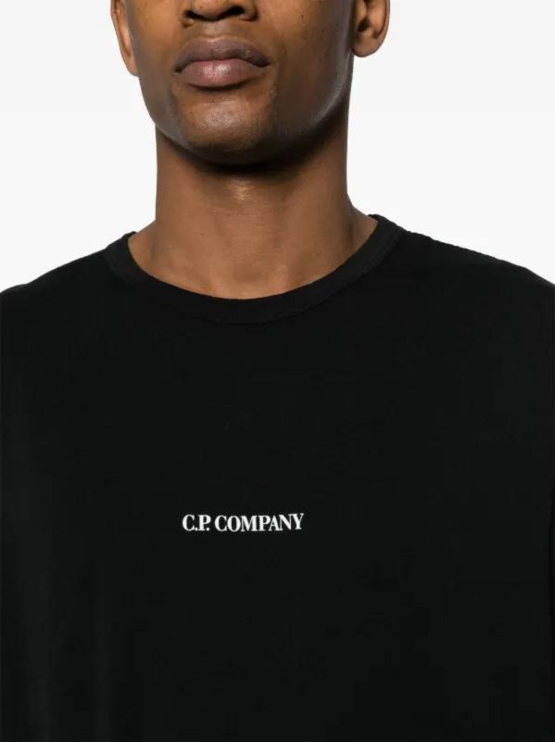 C.P. Company Small Logo Black T-Shirt