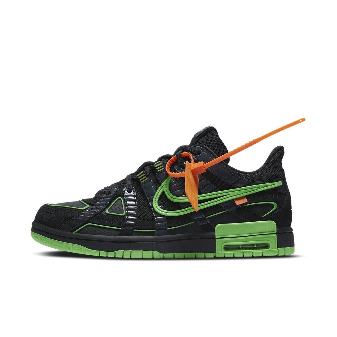 Air Rubber Dunk x Off-White Green Strike