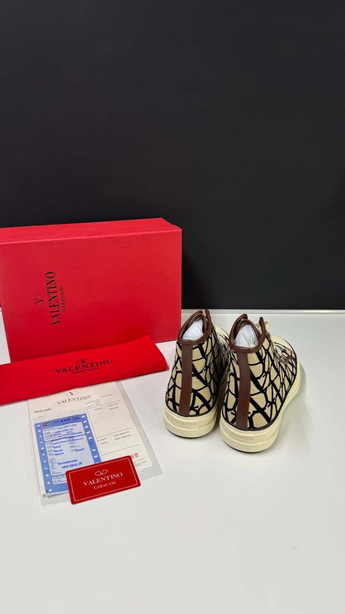 Valentino Garavani Toile Icongraphe Totaloop sneakers High Top