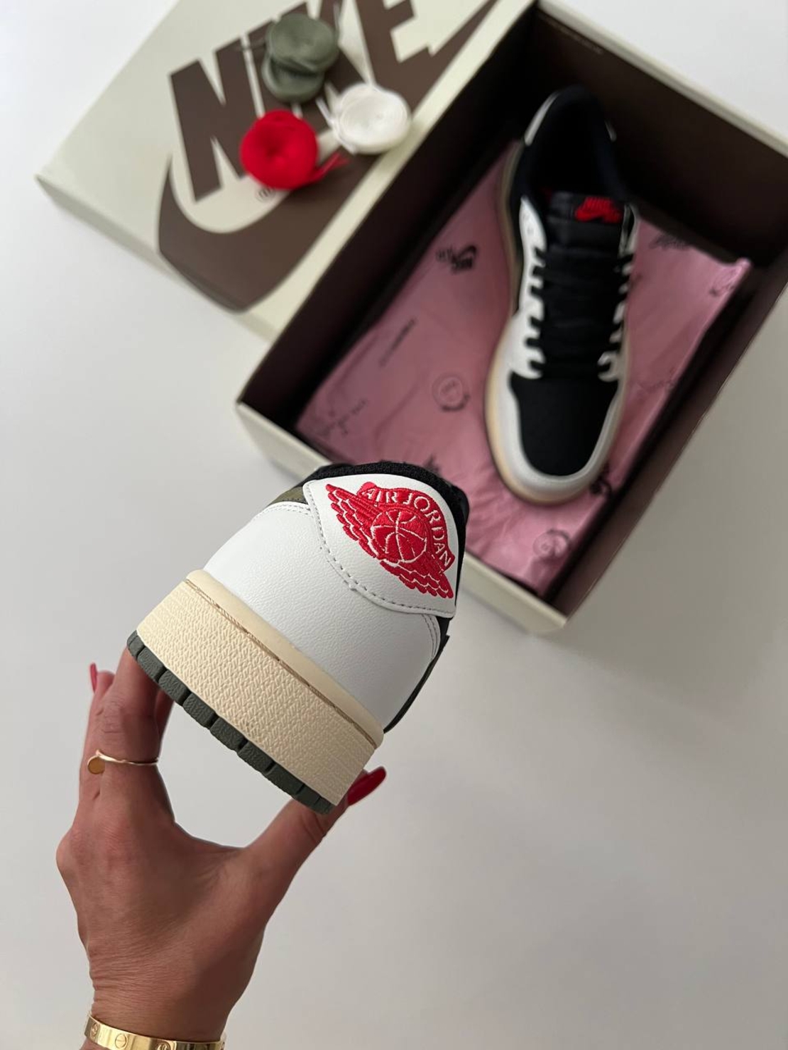 Travis Scott X Air Jordan 1 Retro Low OG Olive