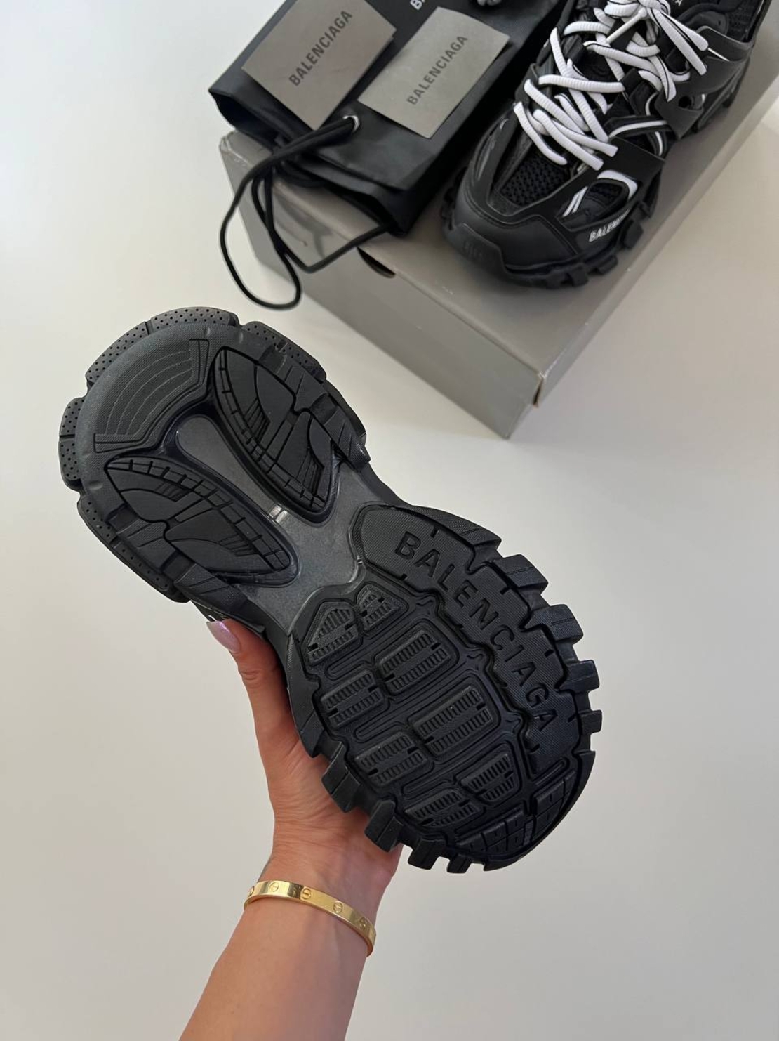 Balenciaga Track ''Black with White Accents''