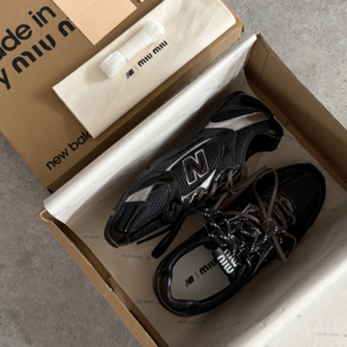 Miu Miu x New Balance 530 “Black” PREMİUM