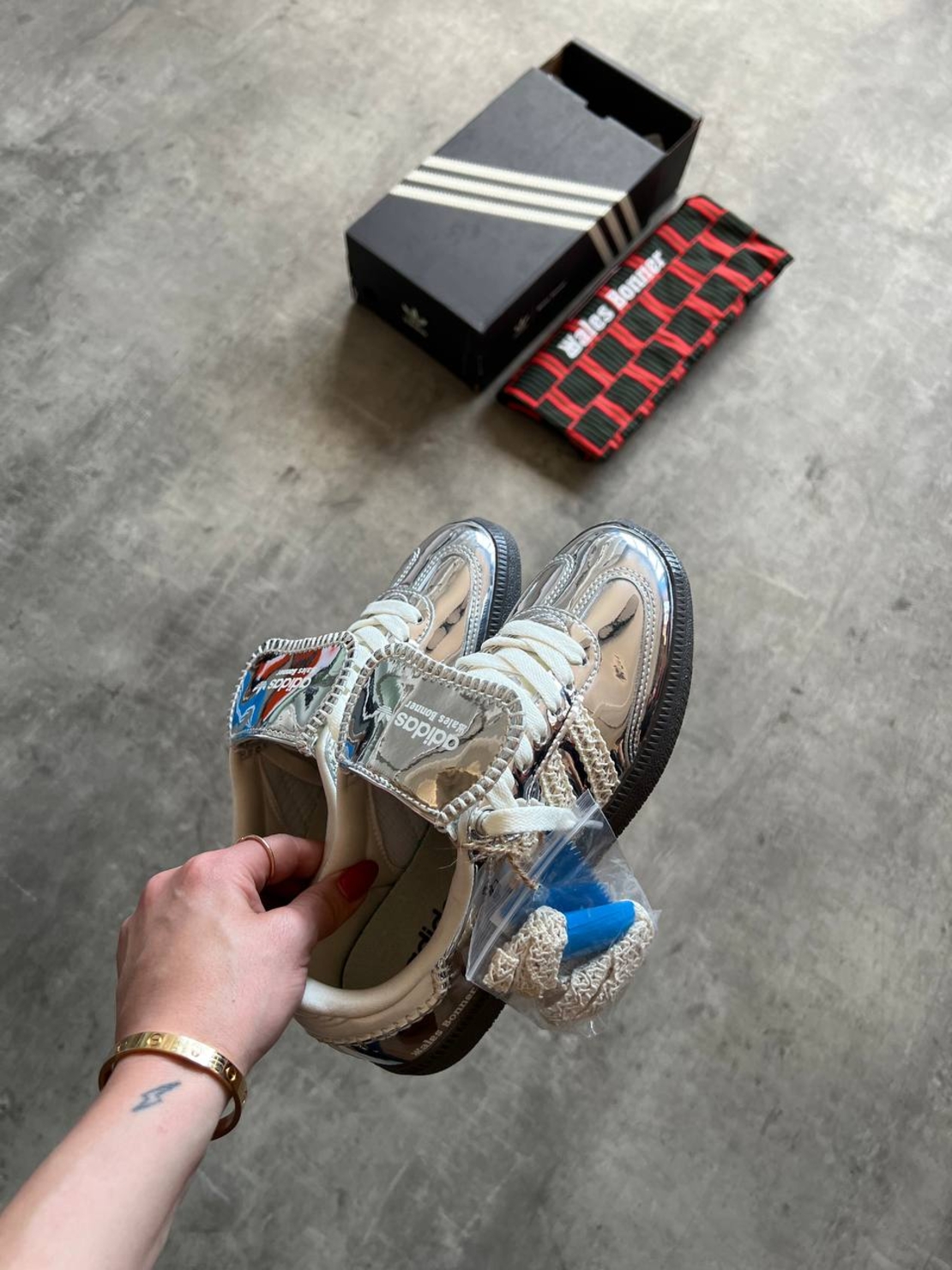 Adidas Samba X Wales Bonner ''Silver''