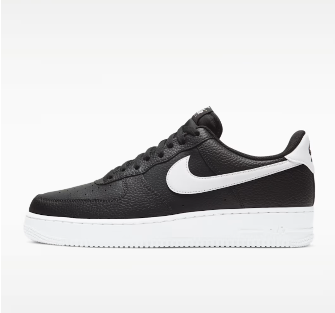 Air Force 1 Black & White
