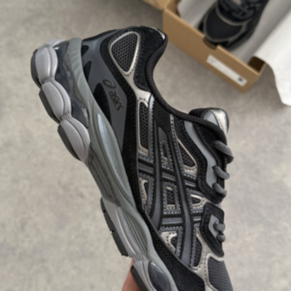 Gel Nyc Grey Black