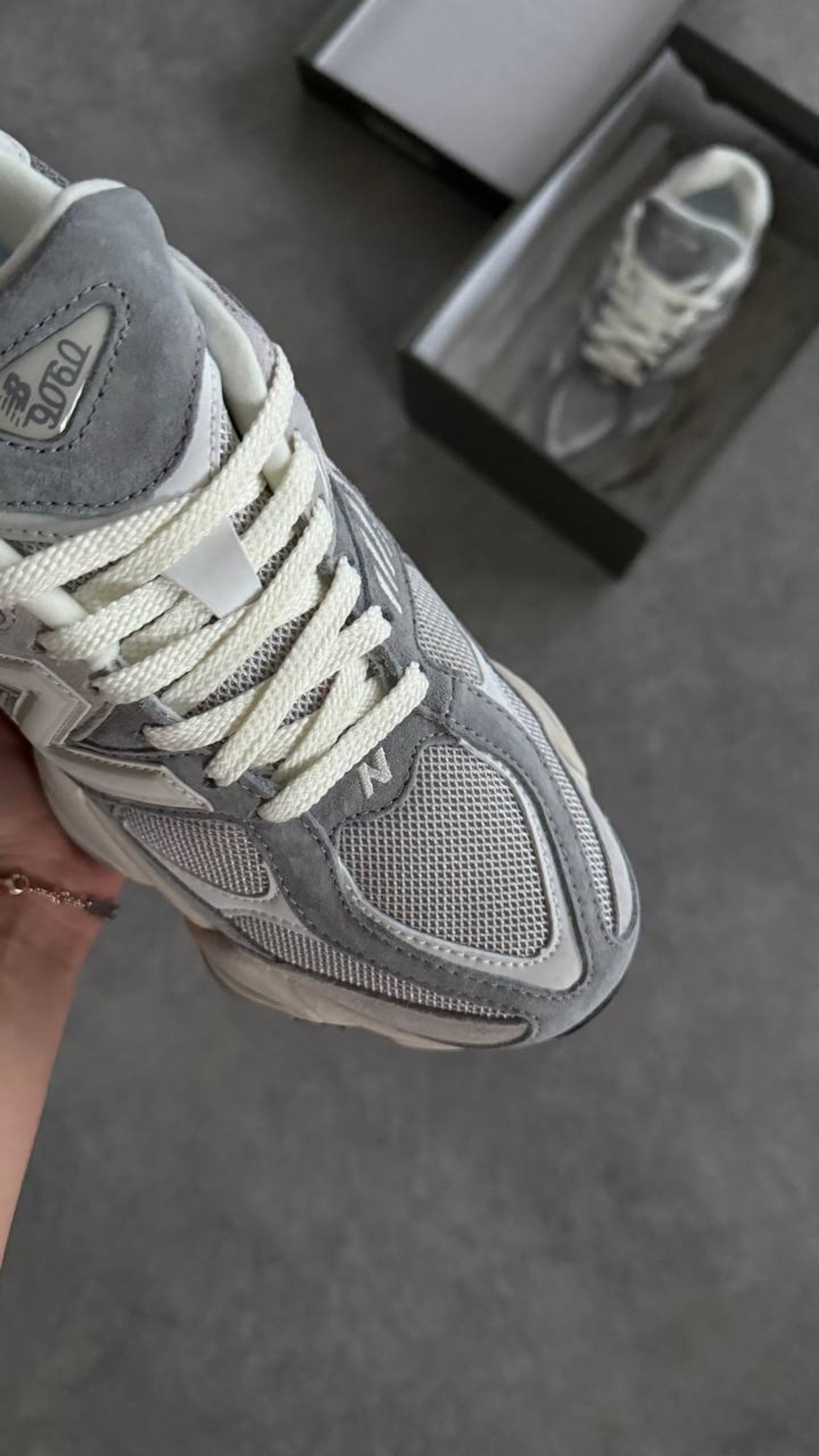 New Balance 9060 Slate Grey Raincloud