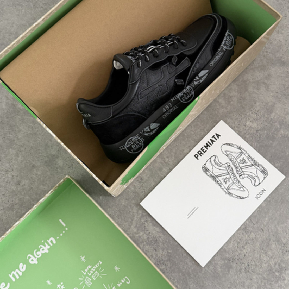 Premiata “Premium” Men Black