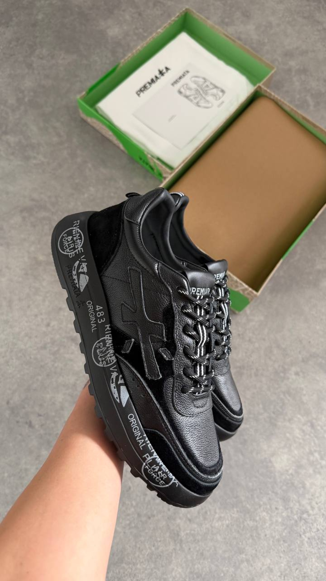 Premiata Mick 483 Stealth Edition