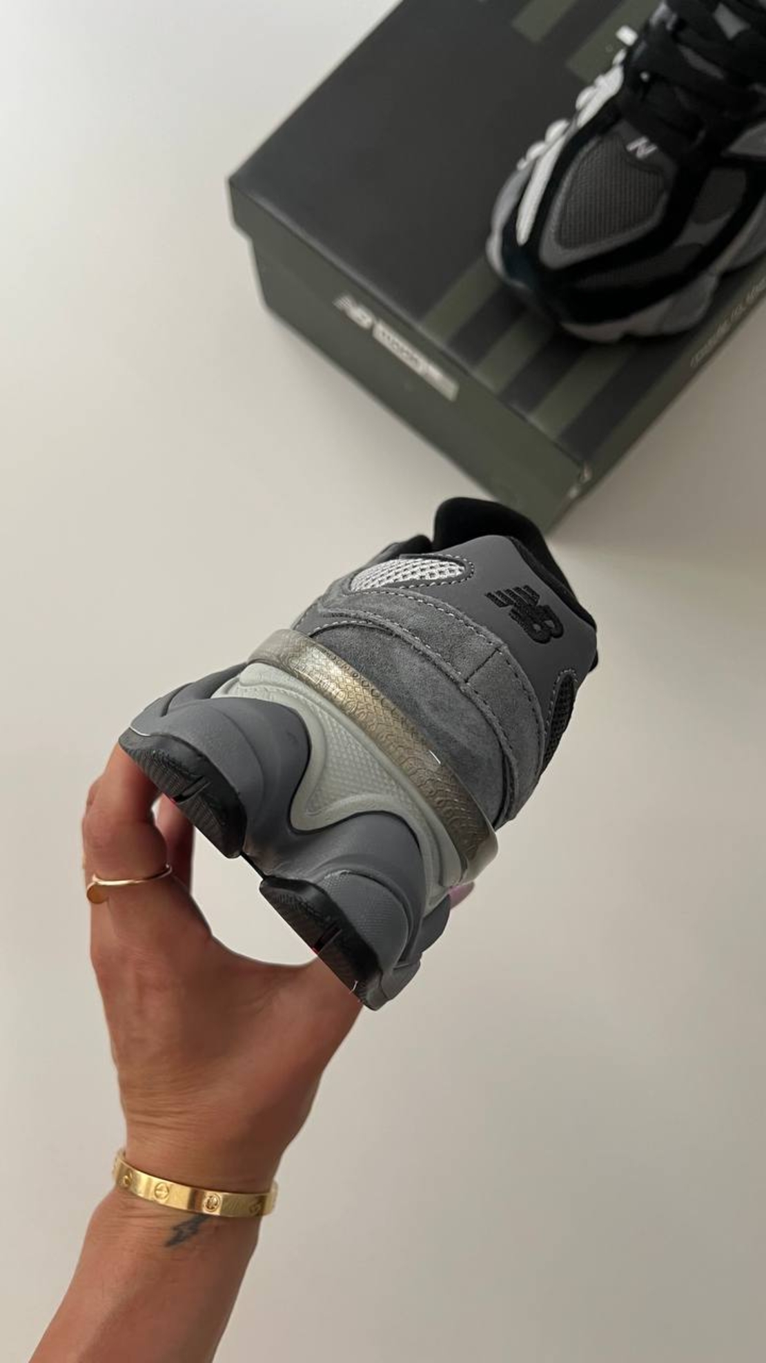 New Balance 9060 “Black / Castlerock Grey”