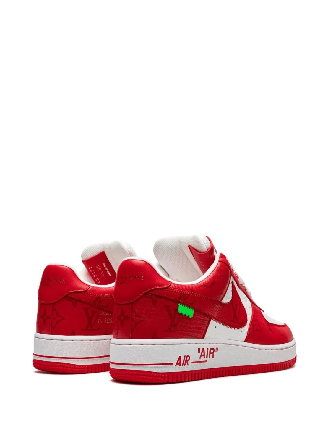 Louis Vuitton x Air Force 1 White Red