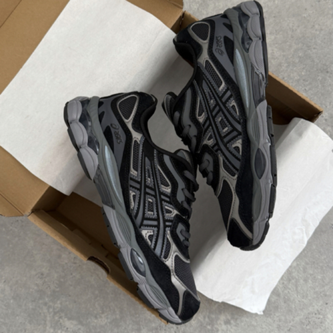 Gel Nyc Grey Black