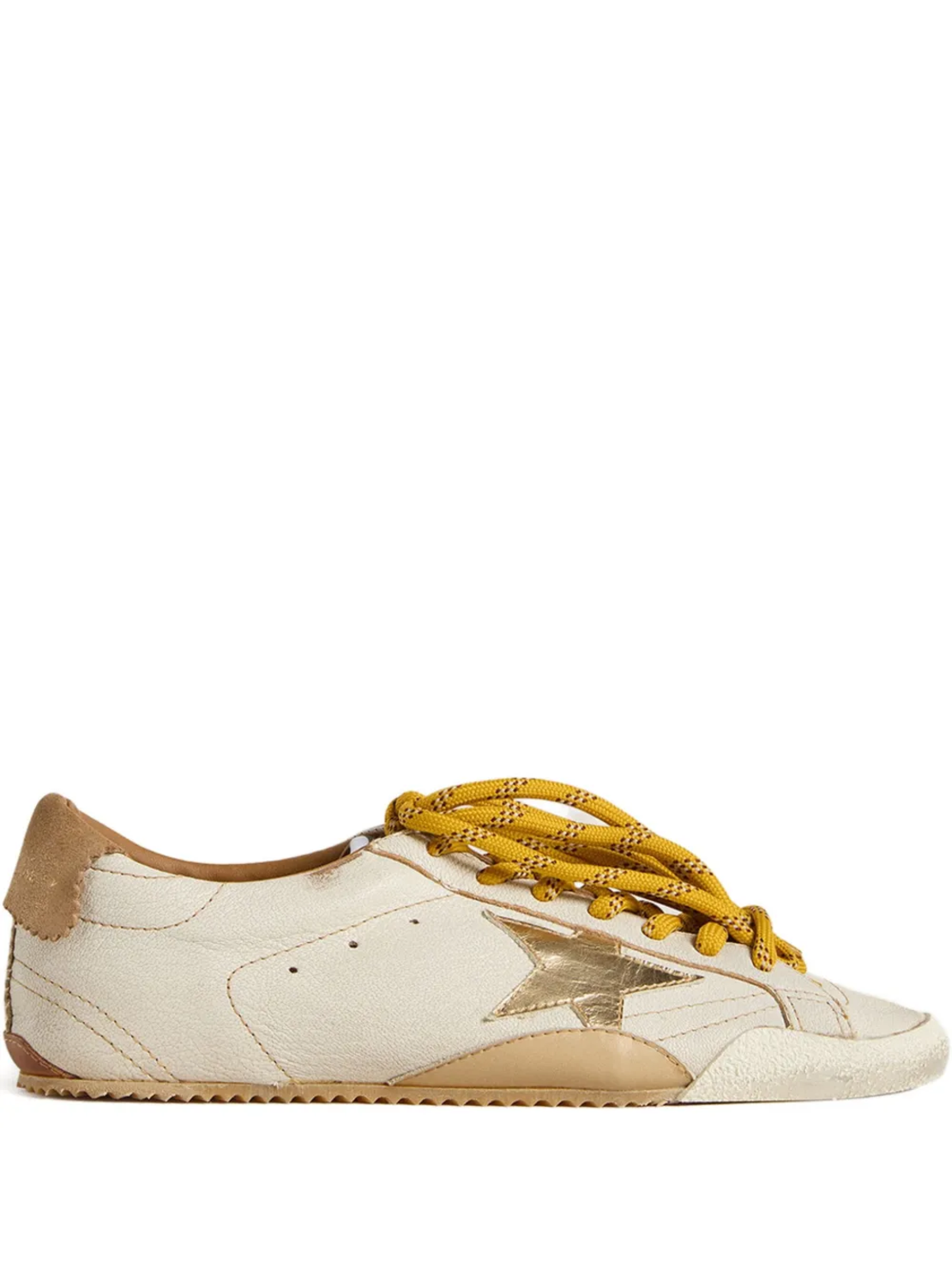Golden Goose True-Star Suede – Brown / White Star
