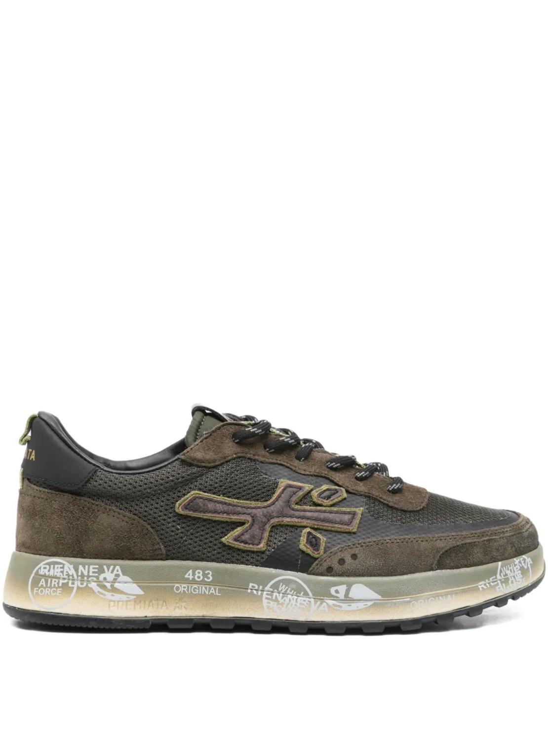 Premiata Mick 483 Olive / Military Green