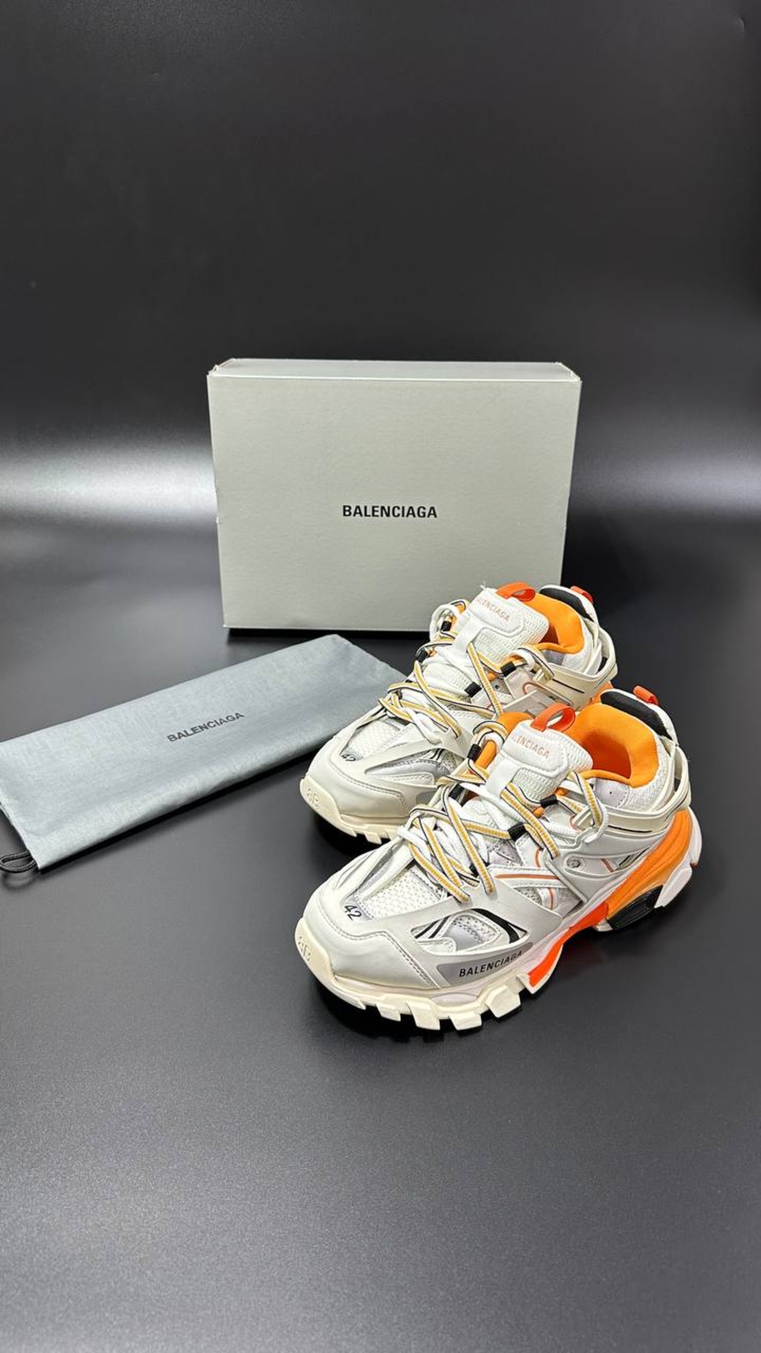 Balenciaga Track ''White\Orange''