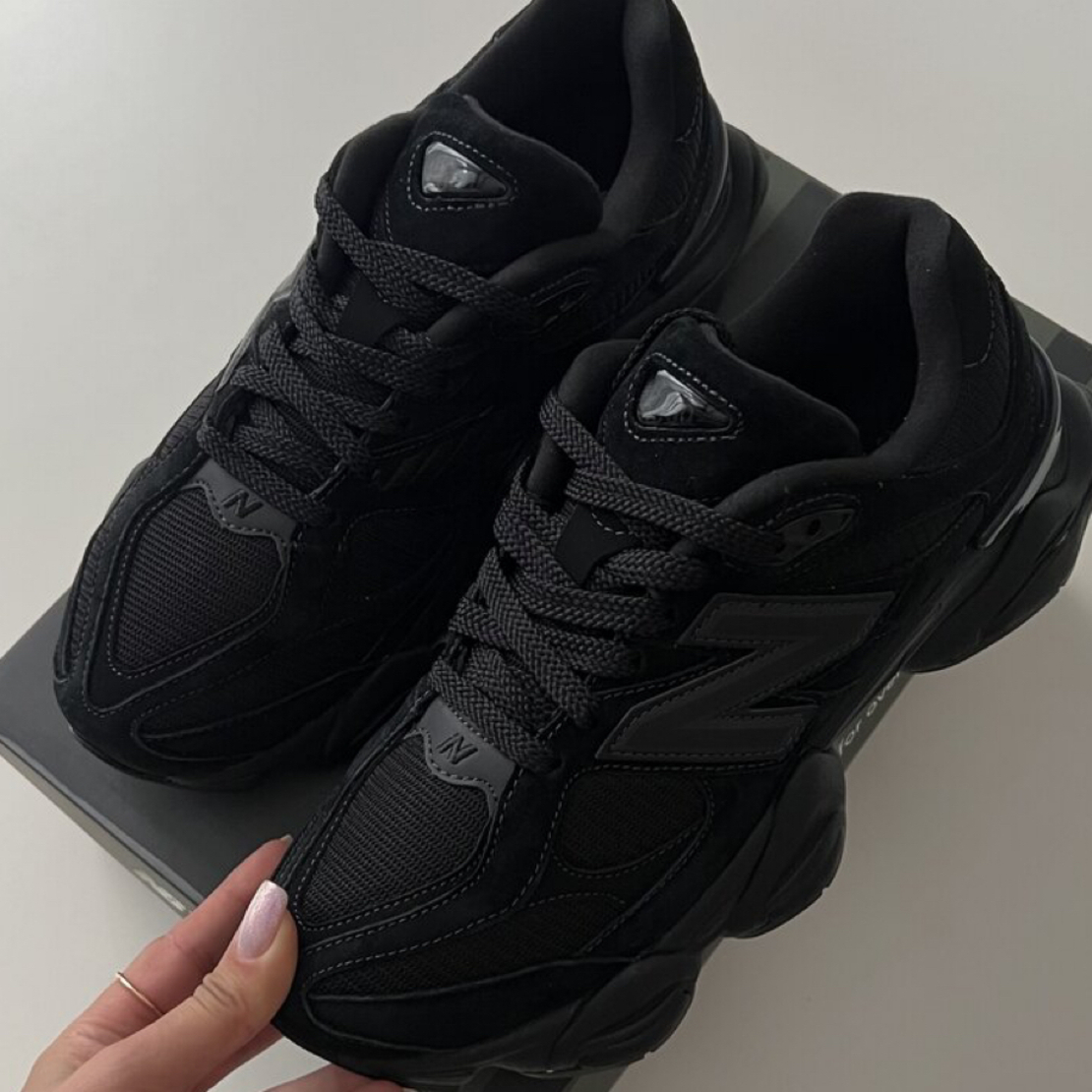 New Balance 9060 “Triple Black Suede”