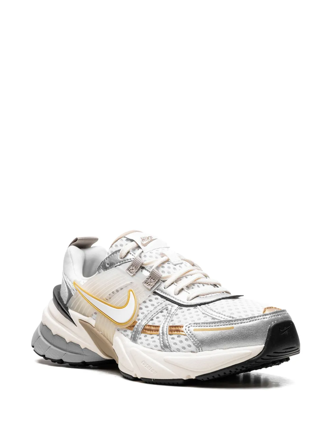 Nike V2K Run Khaki Metallic Silver