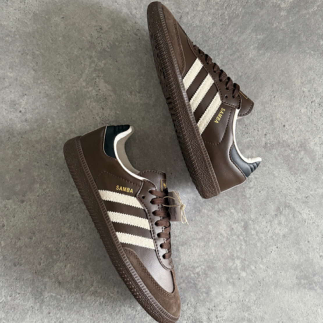 Samba OG 'Dark Brown Beige Gum'