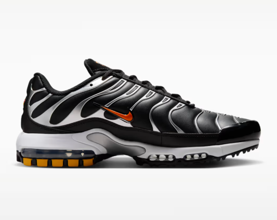 Air Max Plus Tn Black Dark Grey Hyper Crimson