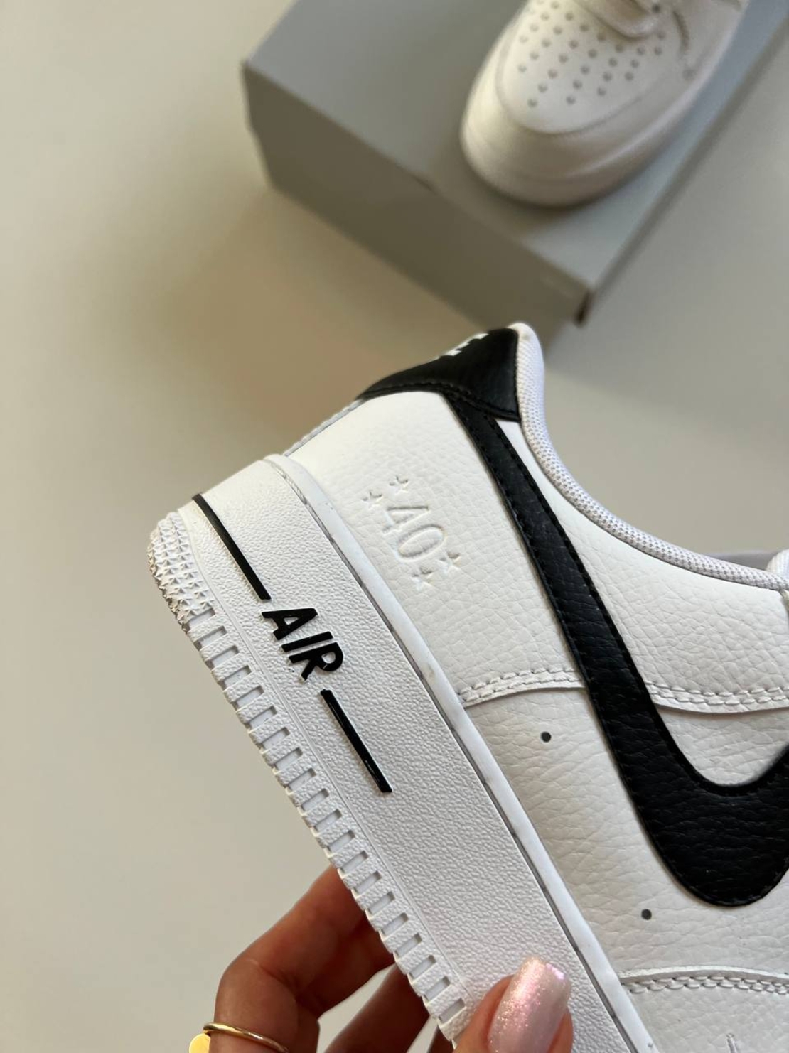 Air Force 1 ''40TH Anniversary  White & Black''