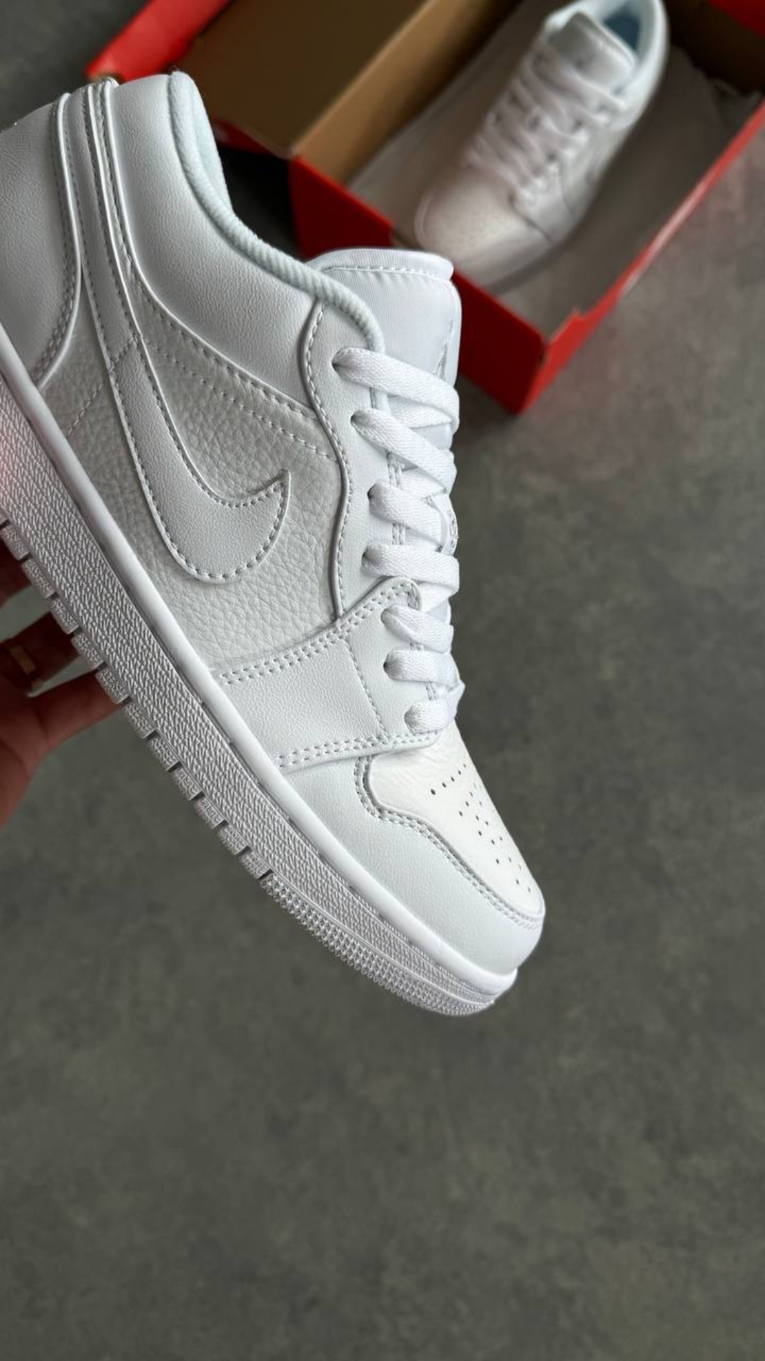 Air Jordan 1 Low “Triple White”