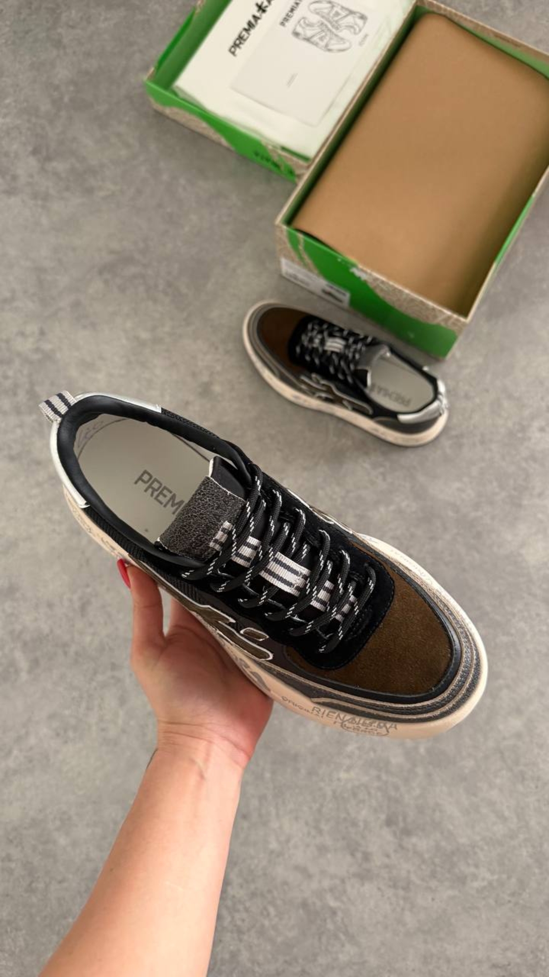 Premiata Mick 483 Tactical Earth