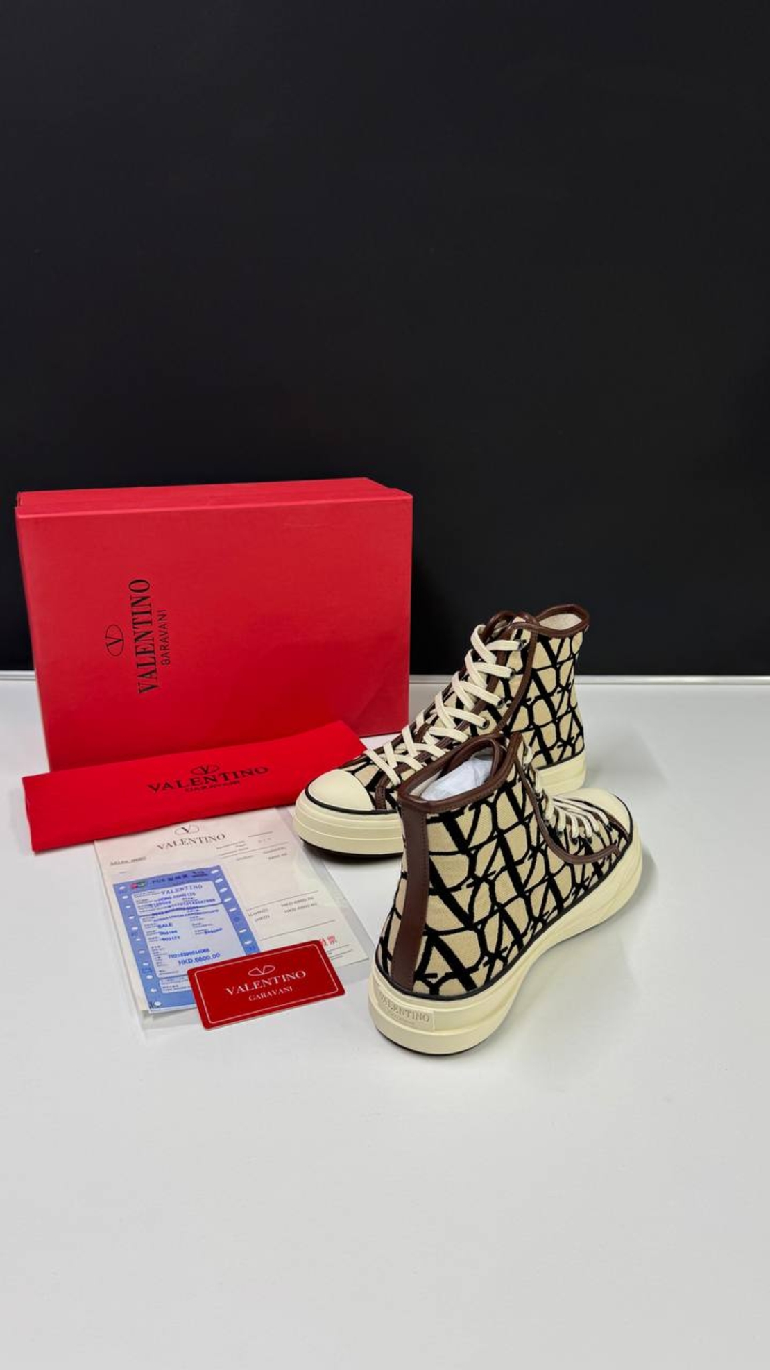 Valentino Garavani Toile Icongraphe Totaloop sneakers High Top