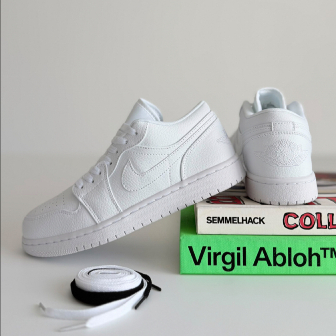 Air Jordan 1 Low "Triple White"