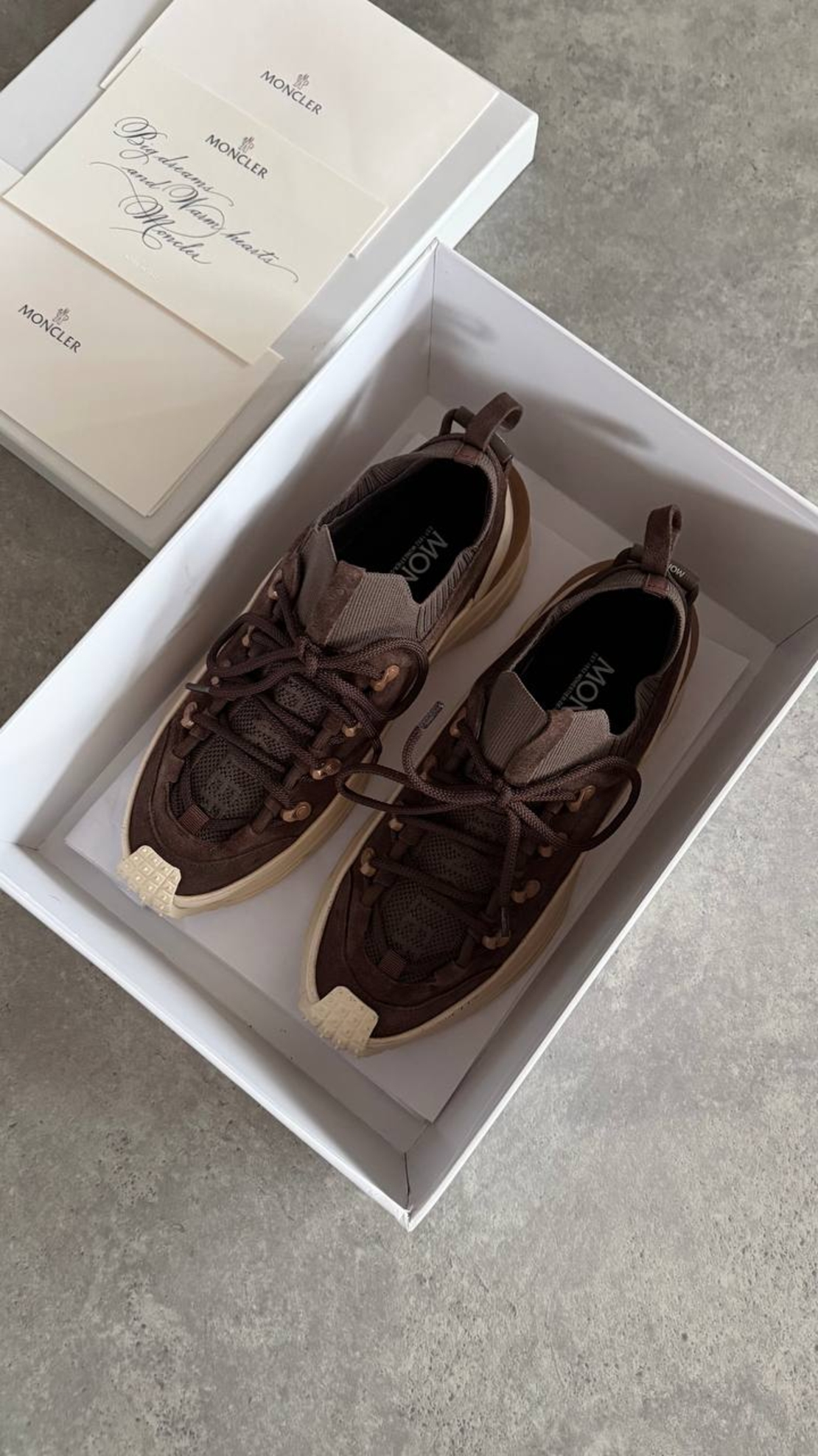 Moncler Trailgrip Lite 2 Low “Brown/Beige”