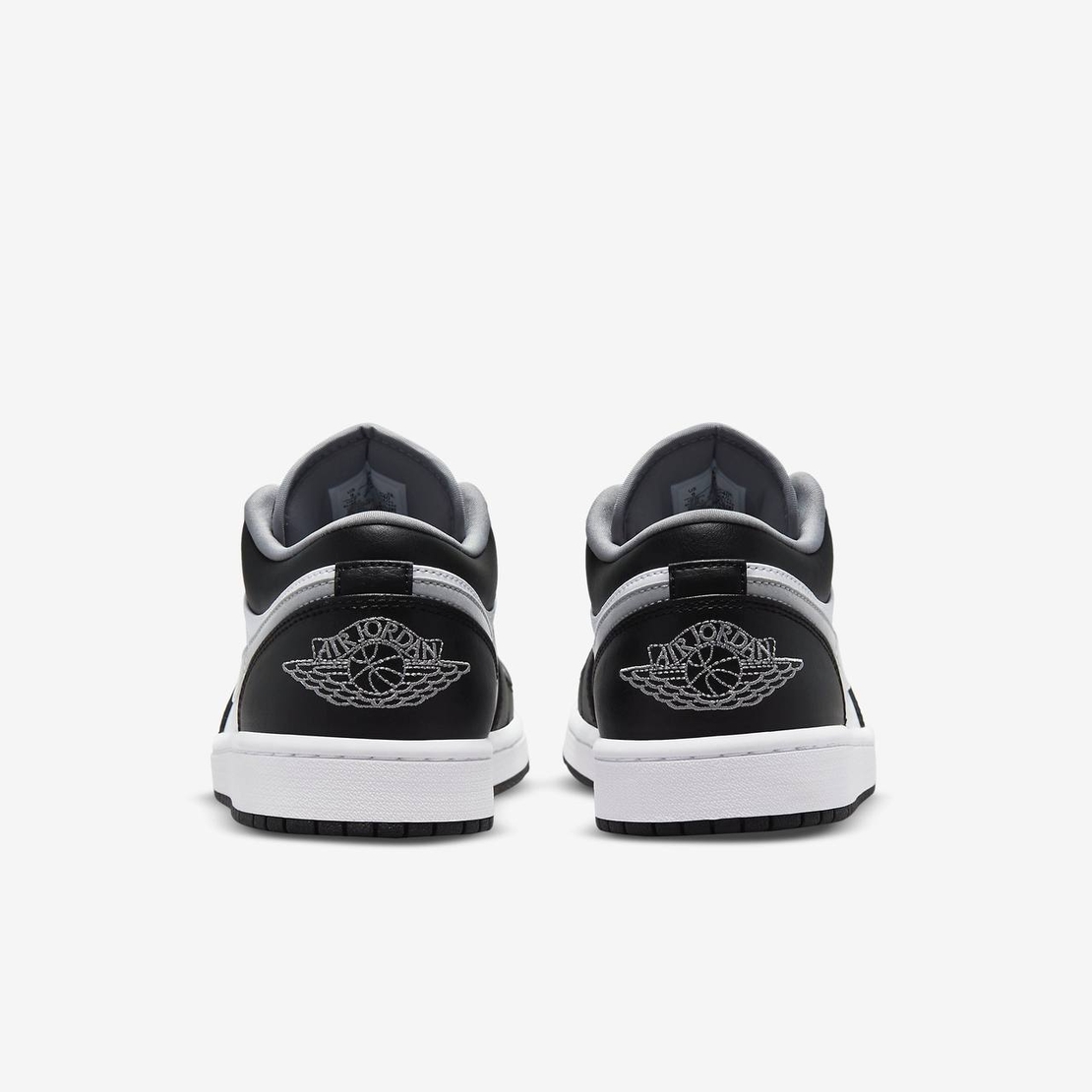 Air Jordan 1 Low 'Black White Particle Grey'