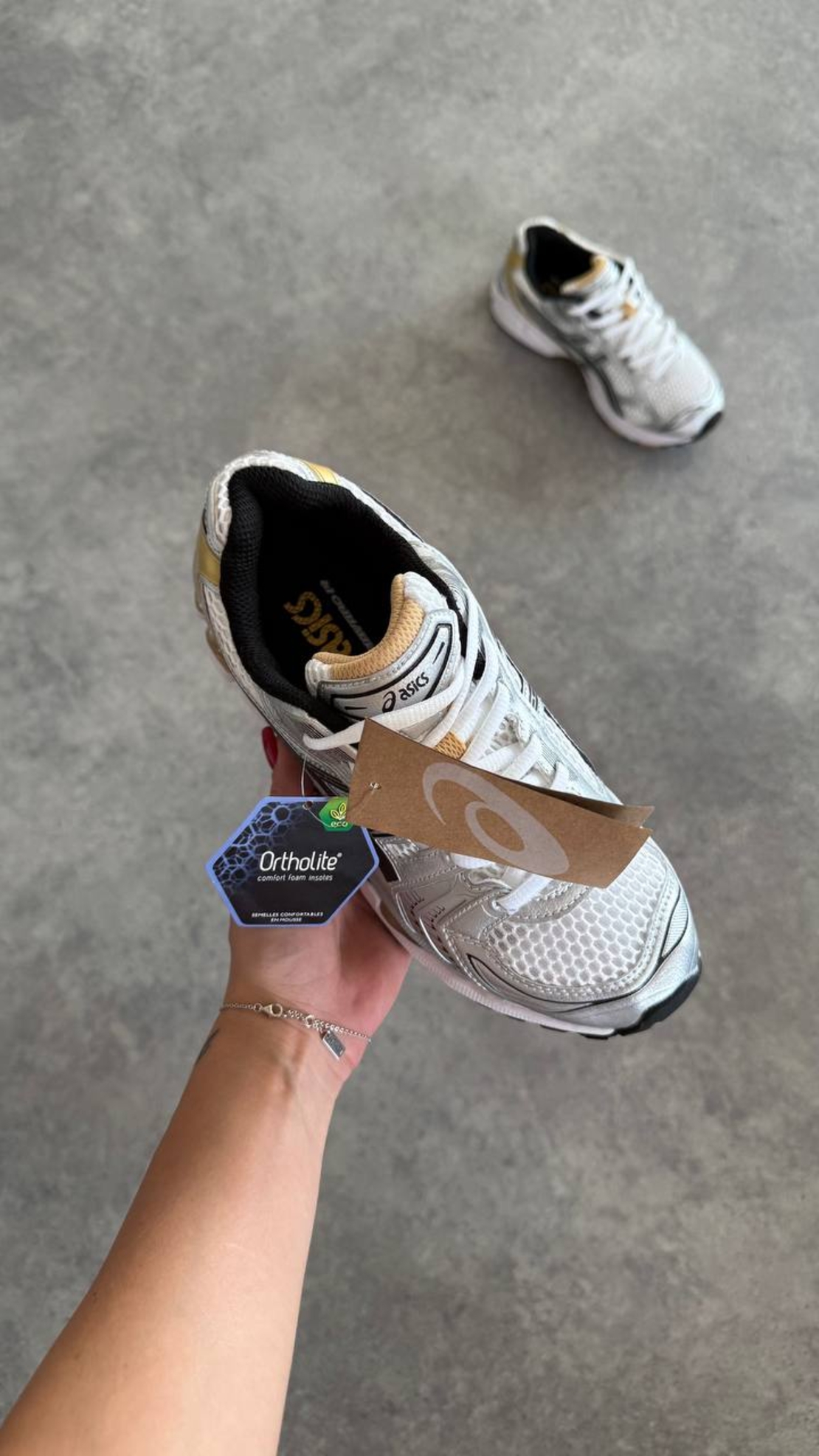 Asics Gel-Kayano 14 Silver Gold