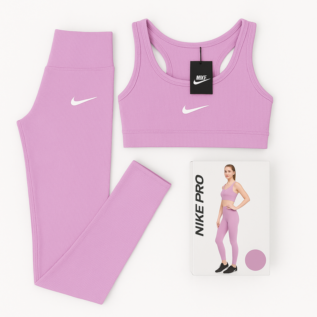 Nike Pro Active Set – Lavender Edition