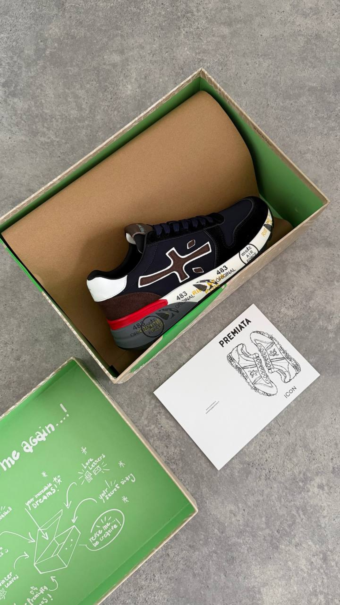 Premiata Mick “Dark Navy” Street Edition