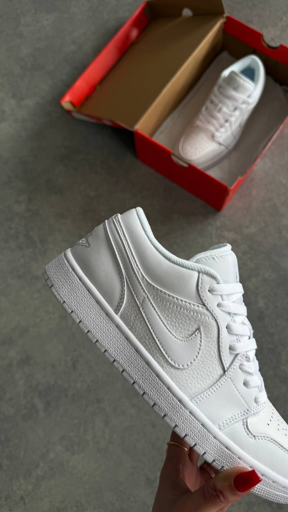 Air Jordan 1 Low “Triple White”