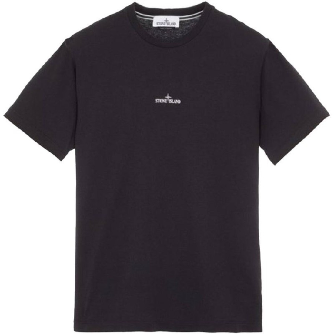 Stone Island Compass Logo T-Shirt – Black