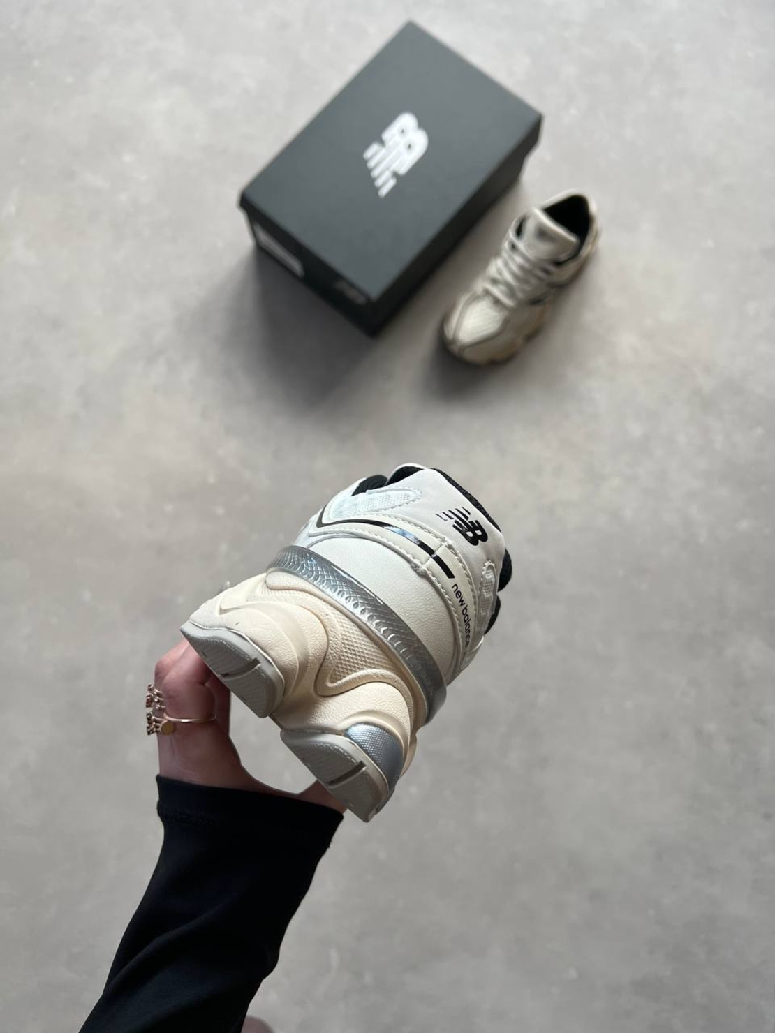 New Balance 9060 ''Turtledove Black/Silver/Metallic''