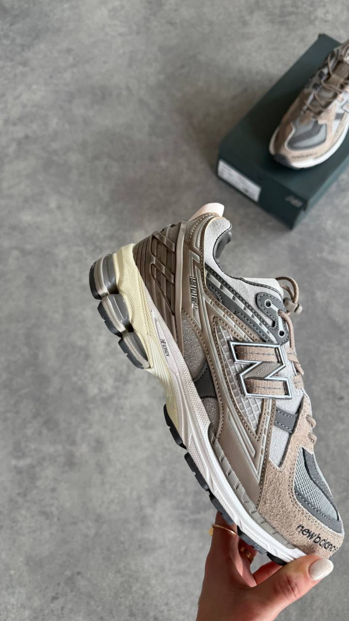 INVINCIBLE x N.HOOLYWOOD x New Balance M1906NIH “Grey Titan”