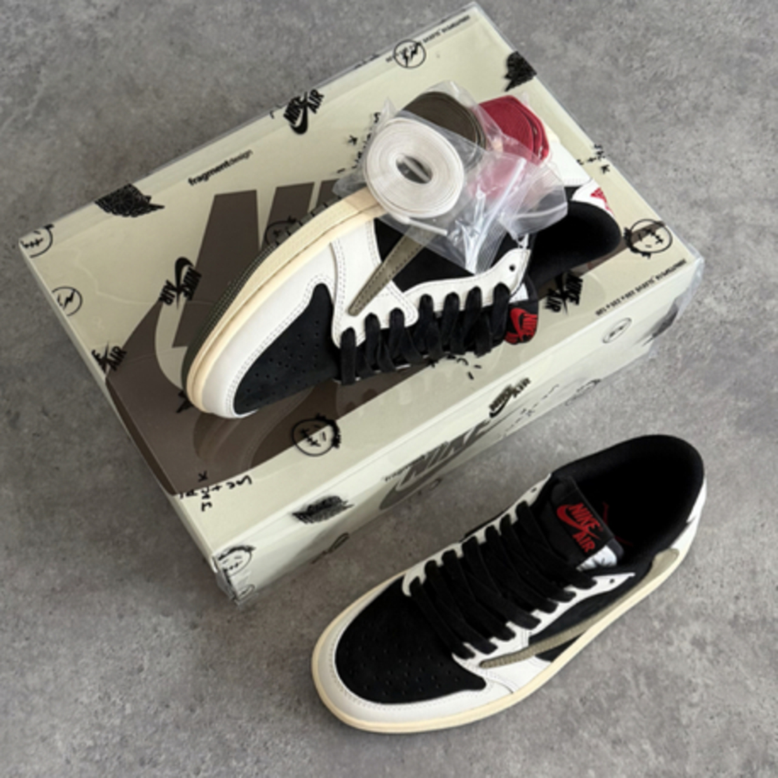 Travis Scott X Air Jordan 1 Retro Low OG Olive