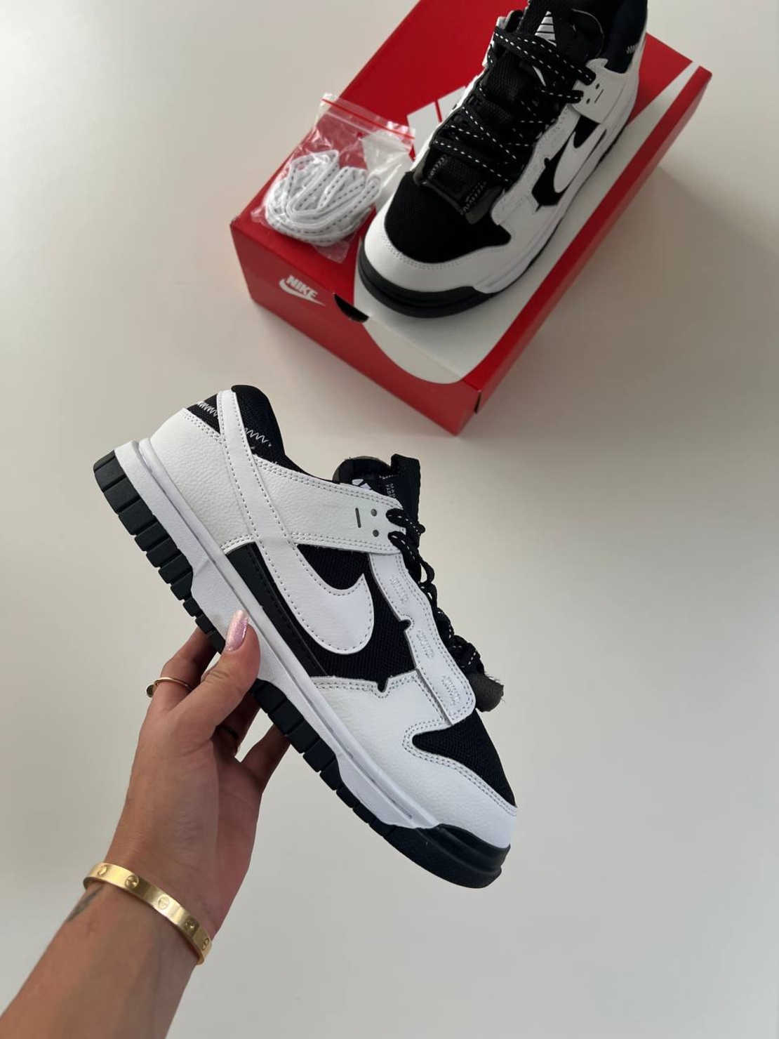 Dunk Low Jumbo 'Reverse Panda'