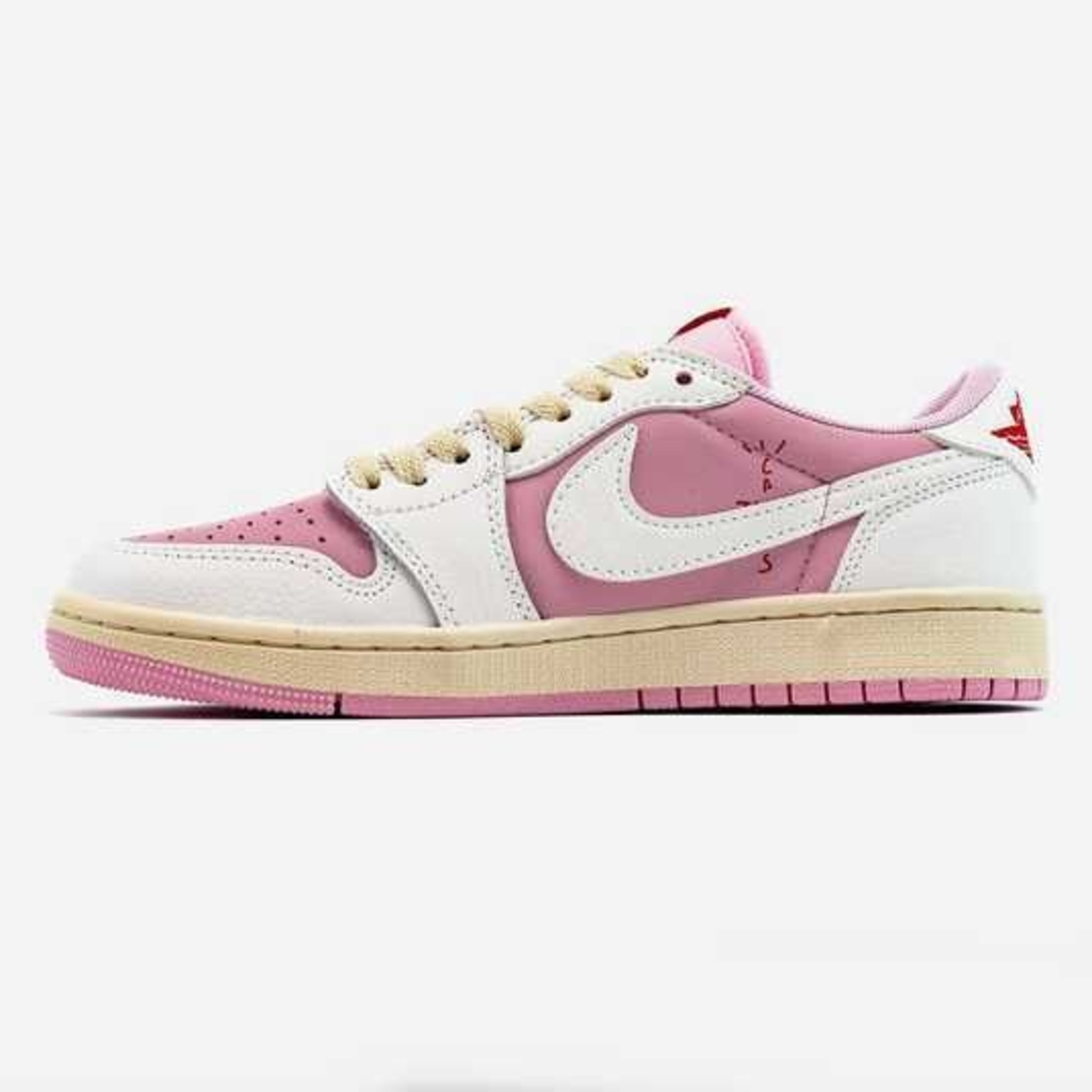 TRAVIS SCOTT X AIR JORDAN 1 AJ1 LOW - SHY PINK