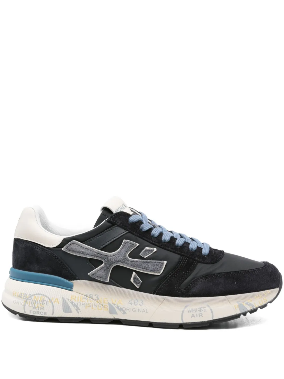 Premiata Mick Suede Leather Sneakers