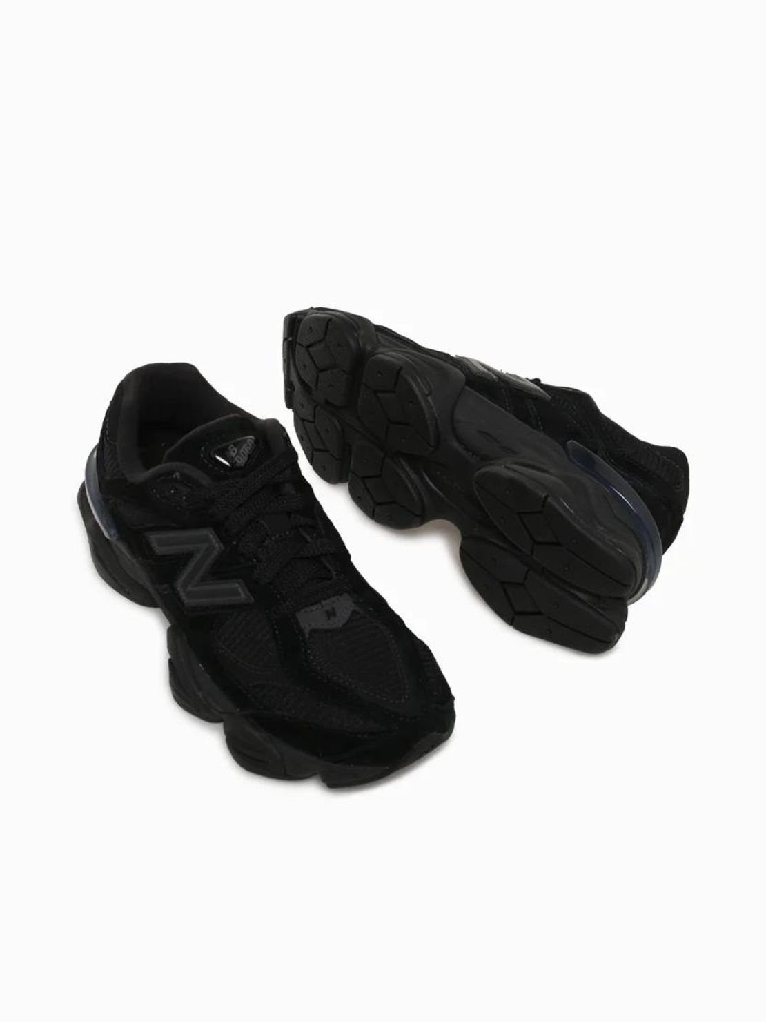 New Balance 9060 “Triple Black Suede”