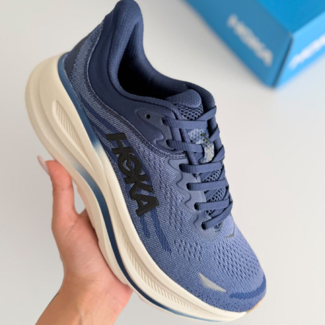 Hoka Bondi 9 "Midnight Blue Varsity Navy"