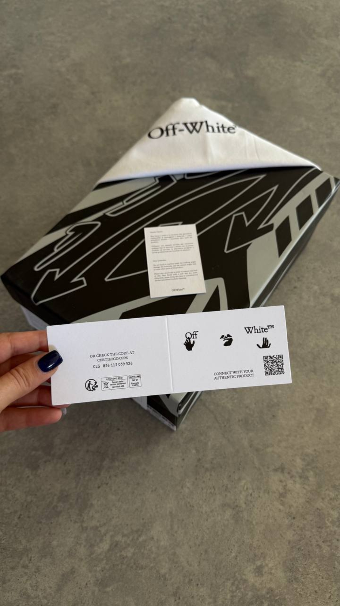 Off-White OOO (Out of Office) “Black”