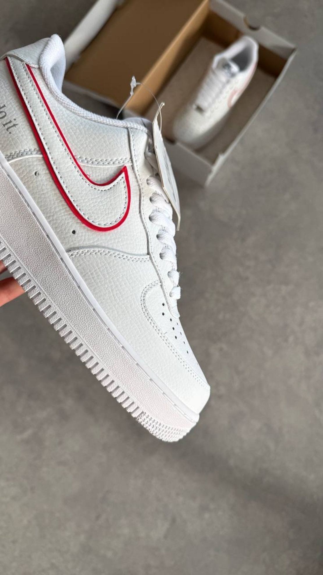 Nike Air Force 1 ’07 “Just Do It” (DQ0791-100)