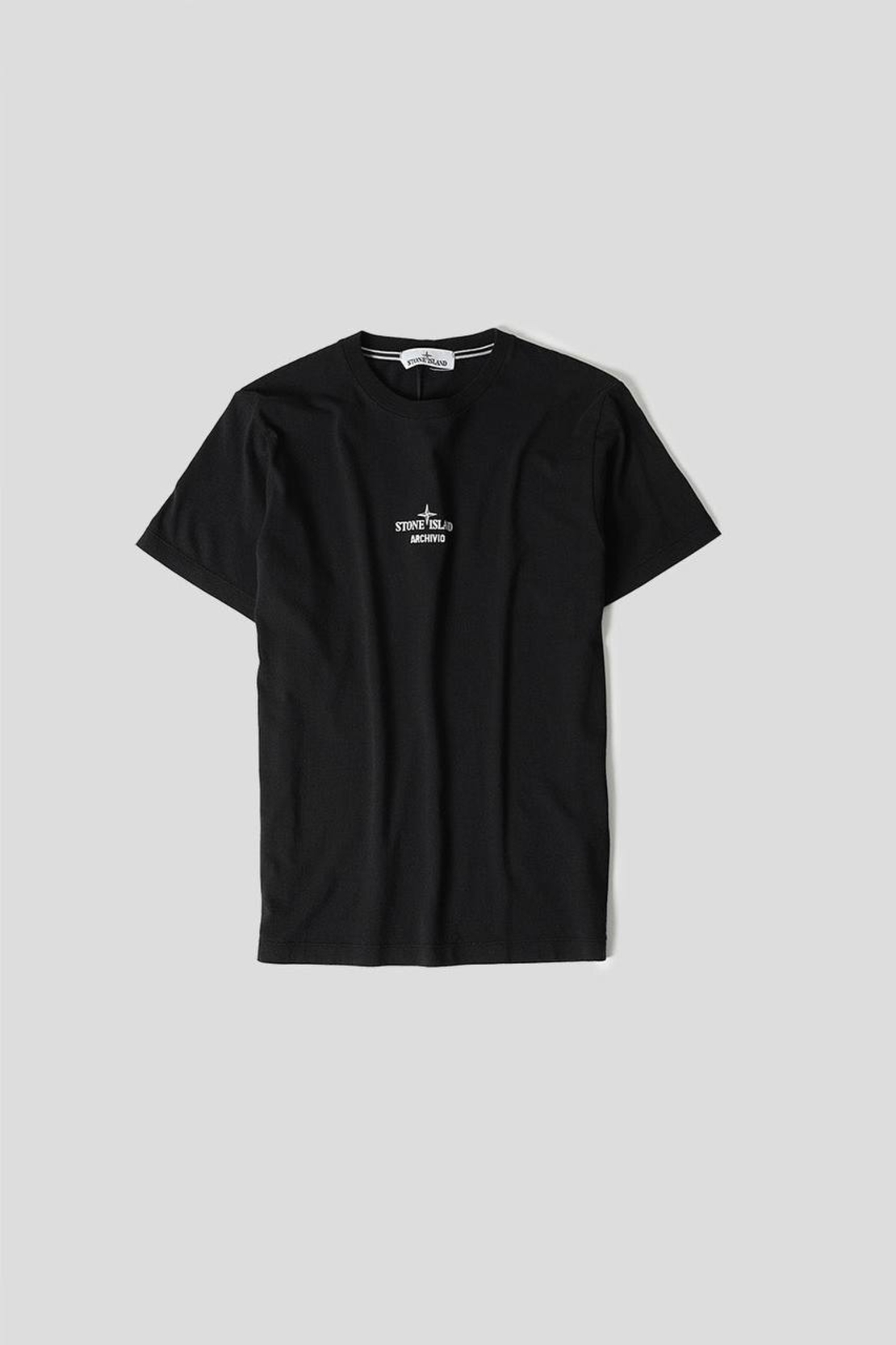 Stone Island Archivio Lino Watro T-Shirt – Black