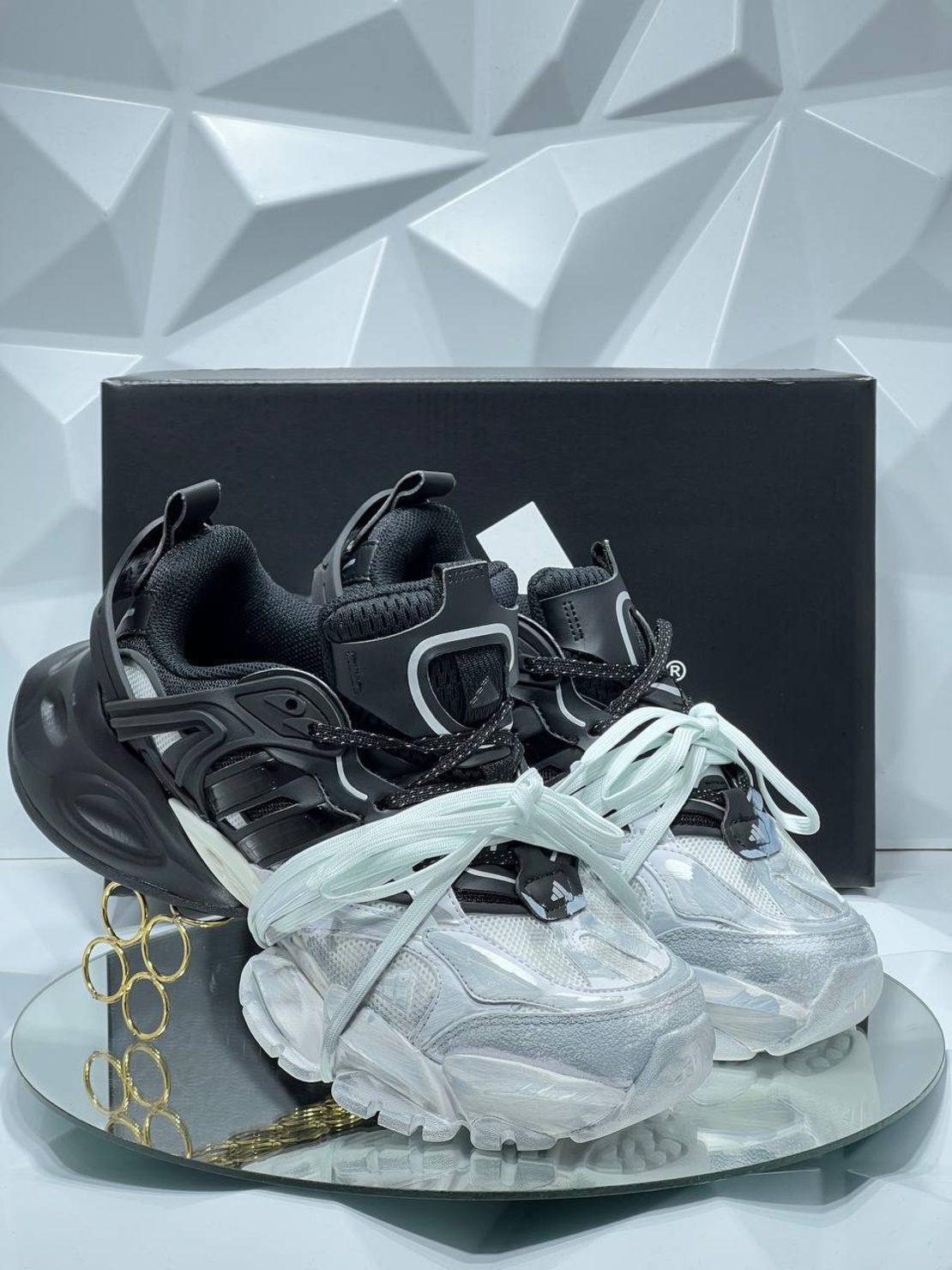 Balenciaga x Adidas XLG Runner Deluxe ''White'/Black''