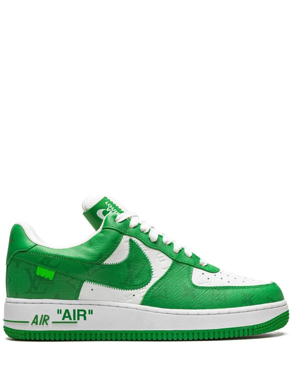 Louis Vuitton x Air Force 1 White Green