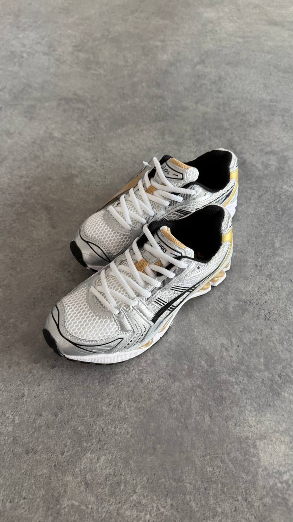 Asics Gel-Kayano 14 Silver Gold