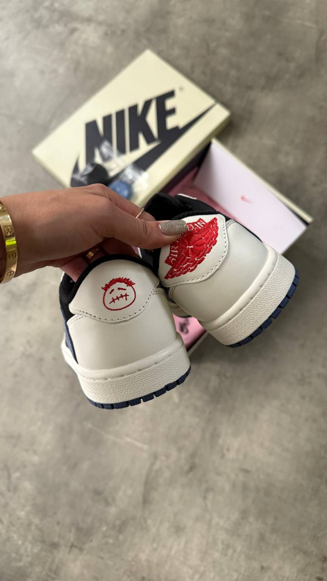 Travis Scott X Air Jordan 1 Retro Low “Blue”